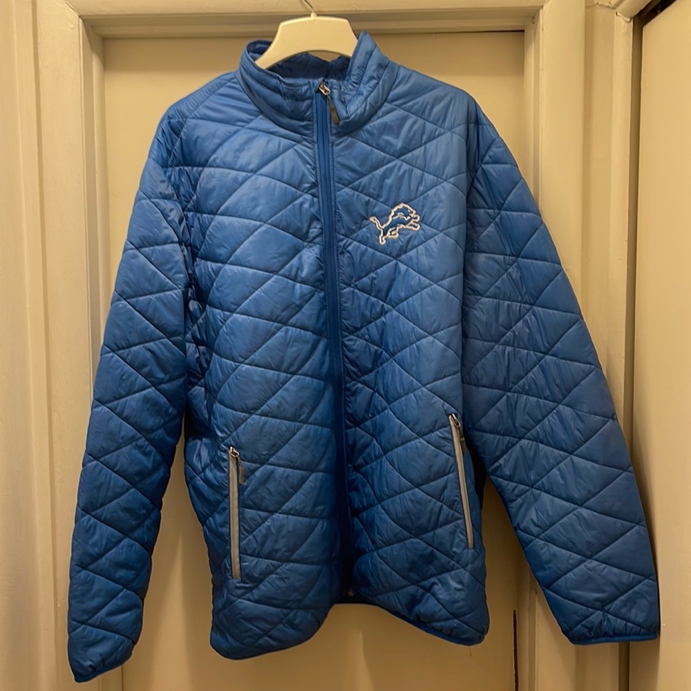 Men’s Big & Tall Detroit Lions NFL Jacket size 4XL